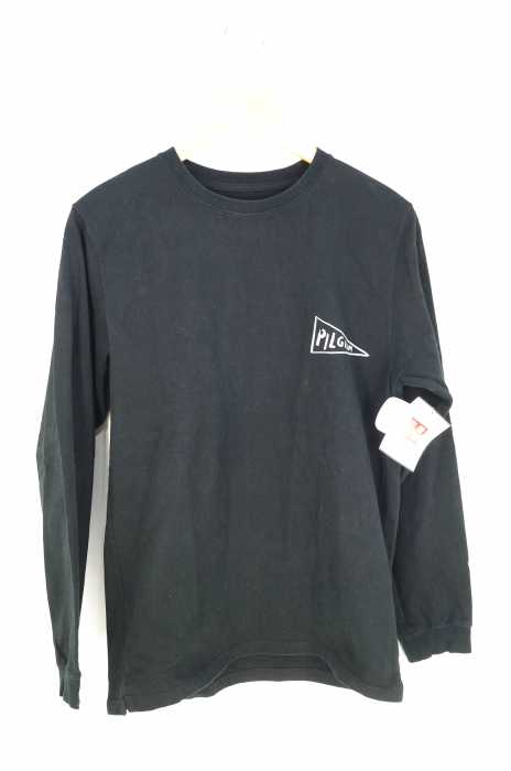 PILGRIM SURF + SUPPLY　 （ピルグリムサーフプラスサプライ） ロゴプリント長袖カットソー メンズ トップス