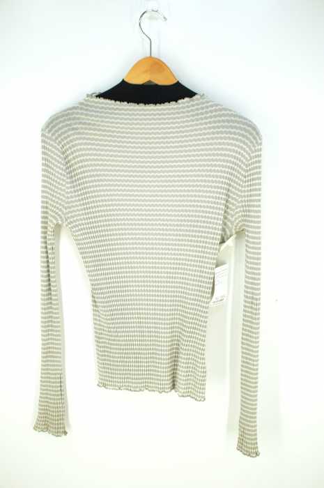 beautiful people （ビューティフルピープル） totan tereko border high neck pullover レディース トップス