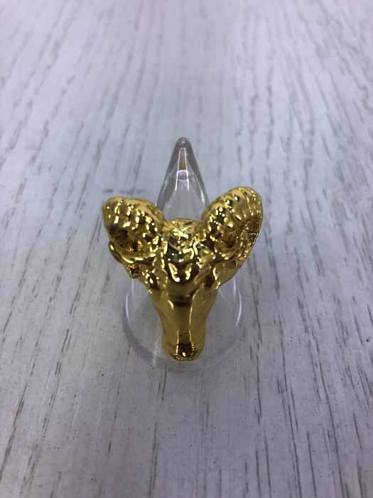 BLACK SCALE（ブラックスケール） Gold Ram RING メンズ アクセサリー