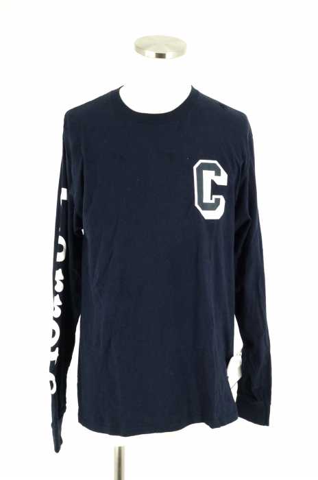 Champion (チャンピオン) 袖プリントロングスリーブシャツ メンズ トップス