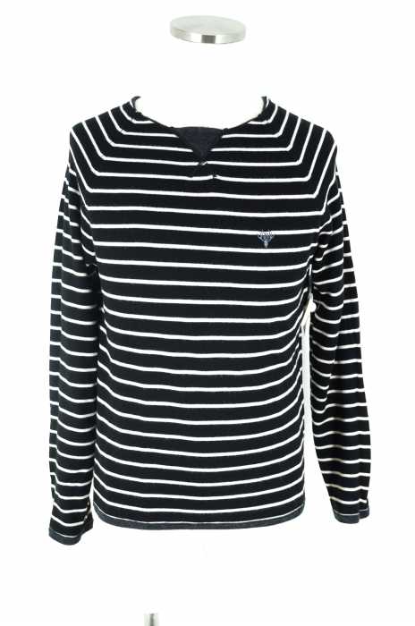 The DUFFER of ST.GEORGE （ザダファーオブセントジョージ） リバーシブルボーダーニットトップス メンズ トップス