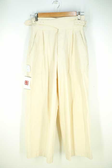 beautiful people （ビューティフルピープル） selvedge logo twillgurukha pants レディース パンツ