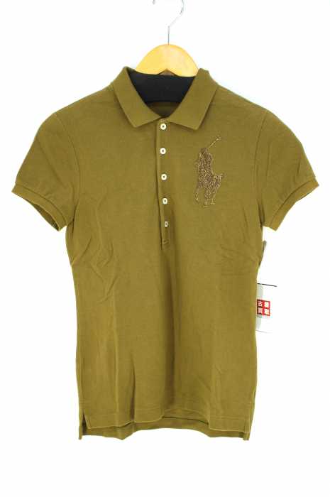 RALPH LAUREN （ラルフローレン） THE SKINNY POLO スタッズポニー レディース トップス