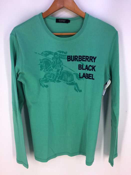 BURBERRY BLACK LABEL (バーバリーブラックレーベル) プリントロングスリーブカットソー レディース トップス