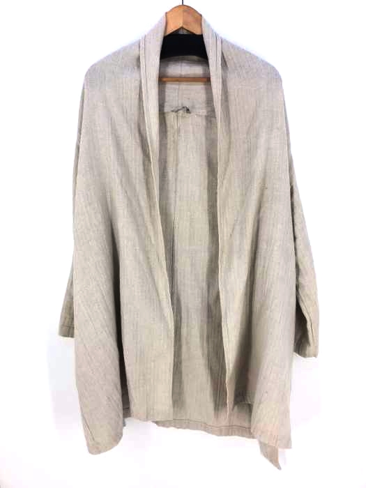 fog linen work（フォグリネンワーク） リネンウール コーディガン リトアニア製 レディース トップス
