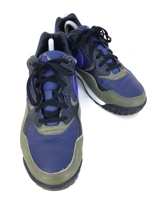 NIKE ACG（ナイキエーシージー） AIR WILDWOOD ACG MIDNIGHT NAVY/COURT PURPLE-MEDIUM OLIVE メンズ シューズ