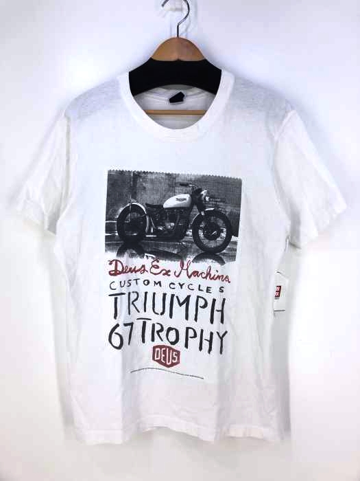 DEUS EX MACHINA（デウスエクスマキナ） モーターサイクルプリントT Triumph Trophy メンズ トップス