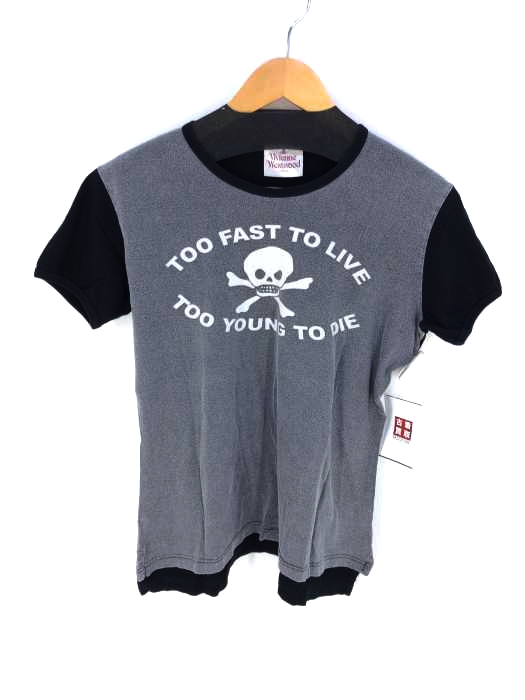 Vivienne Westwood LONDON（ヴィヴィアンウエストウッドロンドン） Too Fast To Live Too Young To Die T-shirts メンズ トップス