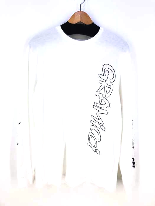 GRAMICCI（グラミチ） 袖プリント 長袖 Tシャツ メンズ トップス