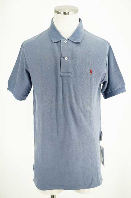 Polo by RALPH LAUREN （ポロバイラルフローレン） ワンポイント刺繍入り半袖ポロシャツ メンズ トップス