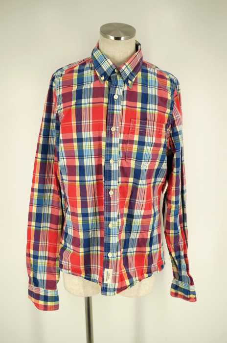 Abercrombie & Fitch （アバクロンビーアンドフィッチ） チェックボタンダウンシャツ メンズ トップス