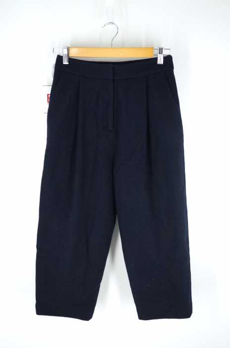 THE IRON　(アイロン) タック入りクロップドウールパンツ レディース パンツ