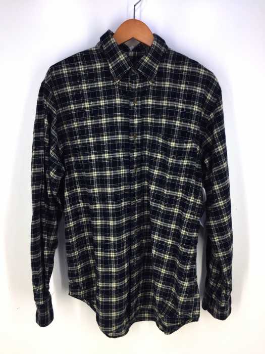 LANDS' END（ランズエンド） ROMANIA製　タータンチェックシャツ メンズ トップス