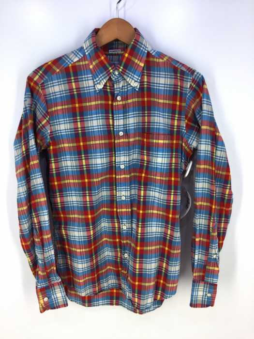 individualized shirts（インディヴィジュアライズドシャツ） standard fit チェックボタンダウンシャツ メンズ トップス