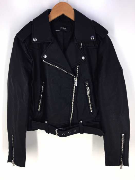 ZARA BASIC (ザラベーシック) ダブルライダースジャケット レディース アウター