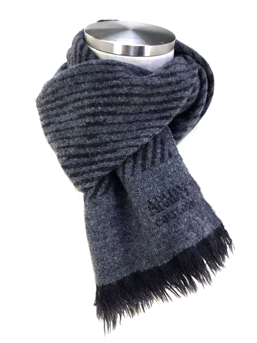ARMANI COLLEZIONI(アルマーニコレツィオーニ) バイアス柄 マフラー メンズ ファッション雑貨