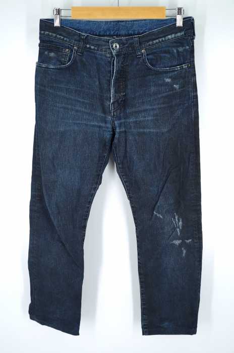 lideal （イディアル） ダメージ加工テーパードデニムパンツ メンズ パンツ