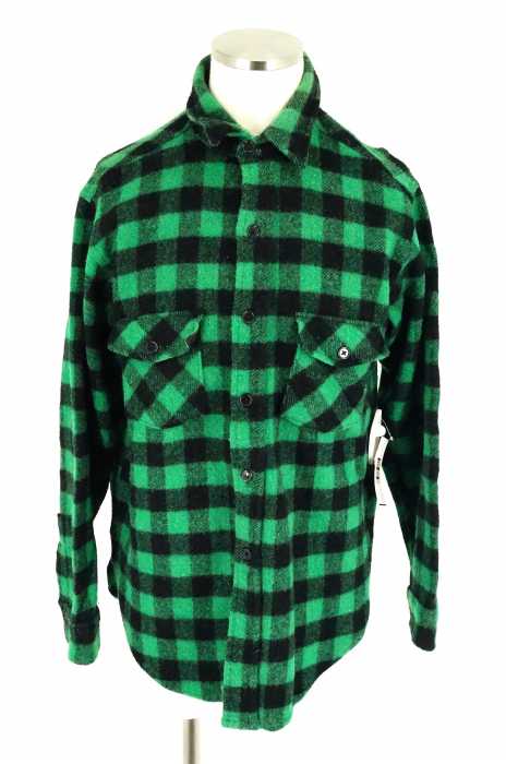 WOOLRICH（ウールリッチ） バッファローチェック柄ウールシャツ メンズ トップス