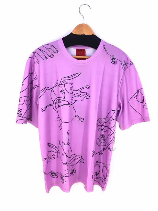 goat farm by slumpy kev（フルギ） Courage Spot Tee メンズ トップス