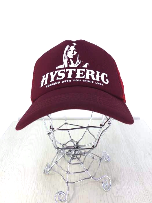 HYSTERIC GLAMOUR（ヒステリックグラマー） プリントメッシュ6パネルキャップ メンズ 帽子