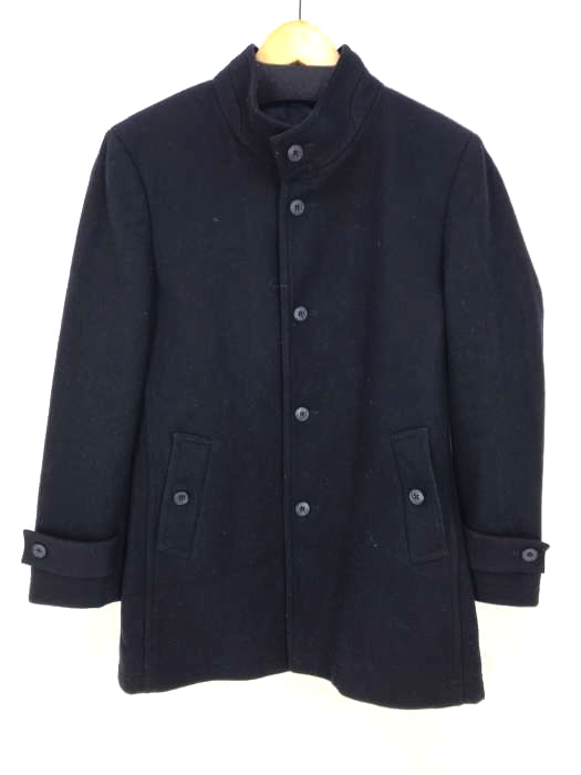 USED古着（ユーズドフルギ） mattana カシミヤ混スタンドカラーコート メンズ アウター