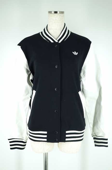 adidas (アディダス) アーム切り替えベースボールジャケット レディース アウター