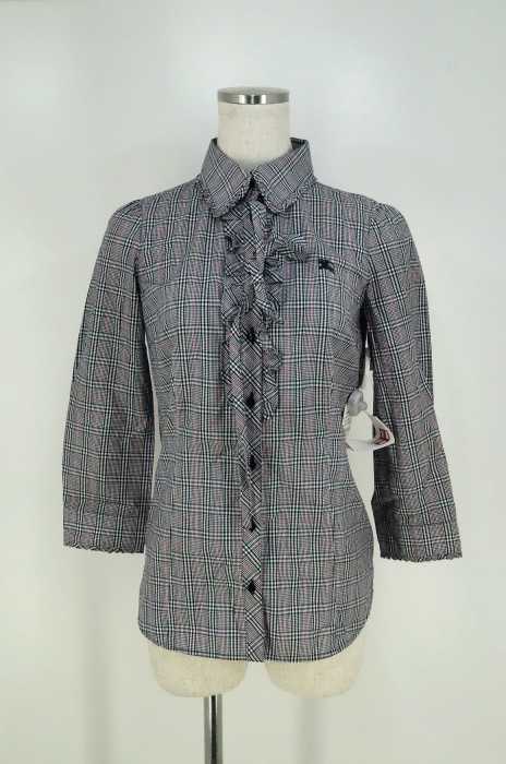 BURBERRY BLUE LABEL （バーバリーブルーレーベル） チェック柄ブラウス レディース トップス