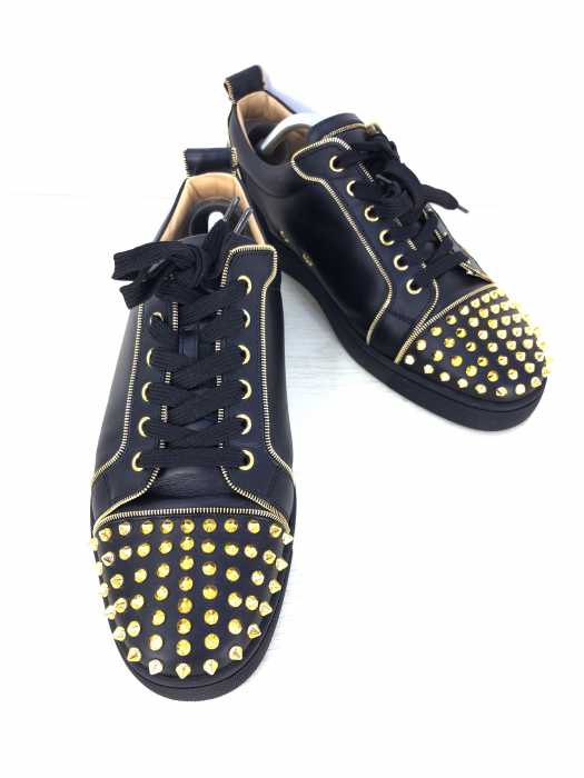CHRISTIAN LOUBOUTIN（クリスチャンルブタン） JUNIOR ZIP SPIKES SNEAKERS メンズ シューズ