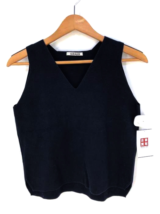 AURALEE（オーラリー） SLEEVELESS MILANO RIB KNIT レディース トップス