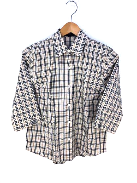 BURBERRY GOLF(バーバリーゴルフ) ノバチェックシャツ 半袖シャツ レディース トップス