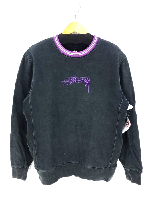 Stussy(ステューシー) ロゴ刺繍スウェット メンズ トップス