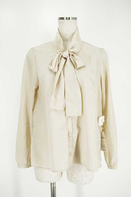 NATURAL BEAUTY BASIC （ナチュラルビューティーベーシック） シフォンボーカラーシャツ レディース トップス