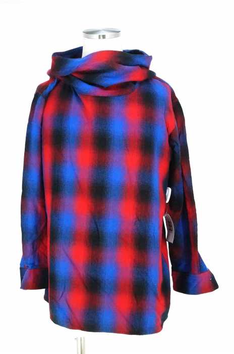 LAD MUSICIAN （ラッドミュージシャン） FLANNEL OMBRE CHECK PARKA メンズ トップス