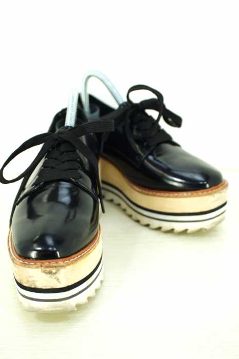 Jeffrey Campbell (ジェフリーキャンベル) MARTY-WD 厚底 シャークソール エナメルシューズ レディース シューズ