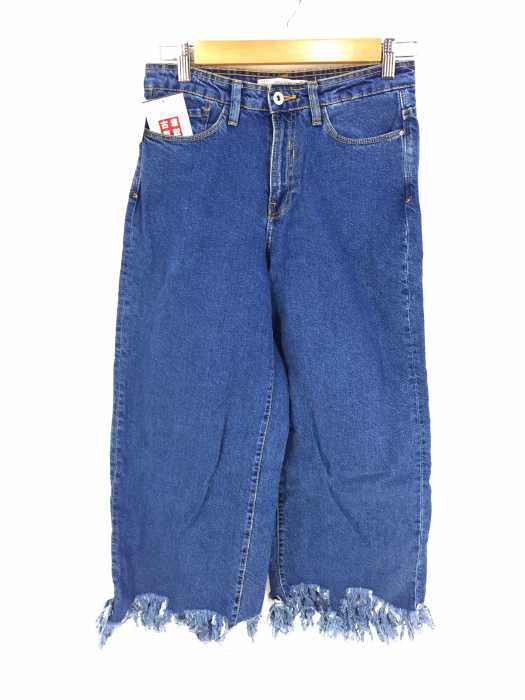 ZARA trafaluc denimwear（ザラ トラファルクデニムウェア） フリンジデニム レディース パンツ