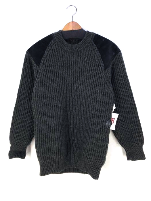 uniform experiment（ユニフォームエクスペリメント） GUN PATCH CREW NECK KNIT メンズ トップス