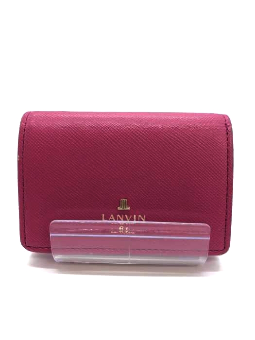 LANVIN en Bleu（ランバンオンブルー） コンパクトウォレット レディース 財布・ケース