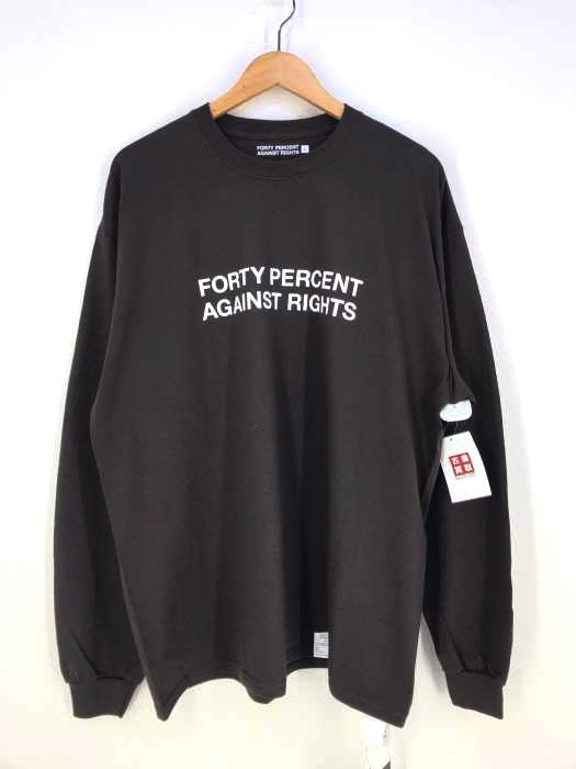 FPAR（フォーティーパーセントアゲインストライツ） BANNER LS TEE メンズ トップス