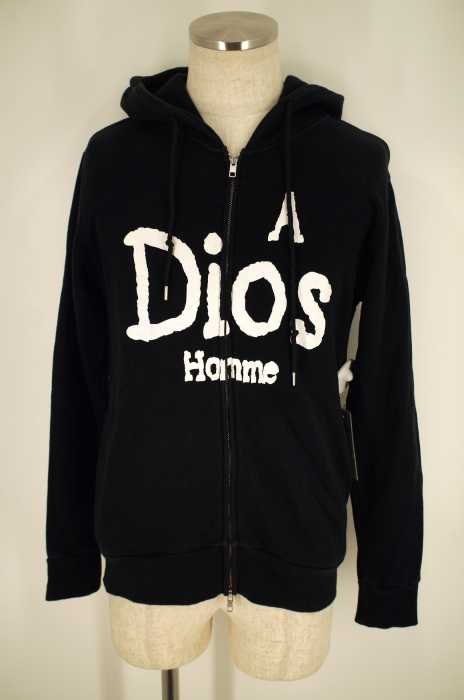 HOLLYWOOD MADE （ハリウッドメイド） A Dios Homme プリントスウェットジップパーカ メンズ トップス