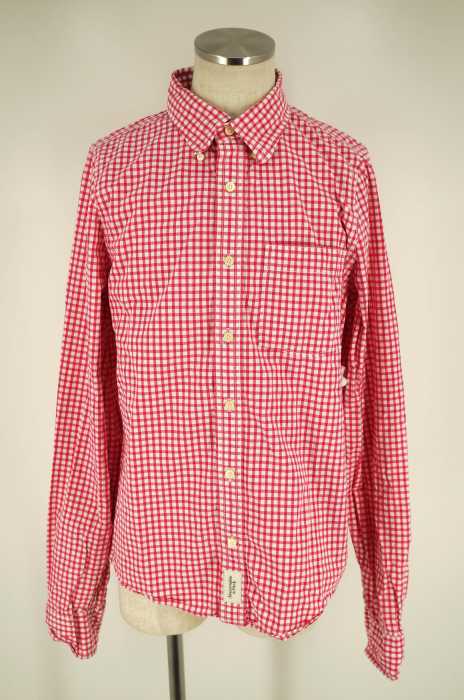 Abercrombie & Fitch （アバクロンビーアンドフィッチ） ボタンダウンチェックシャツ メンズ トップス