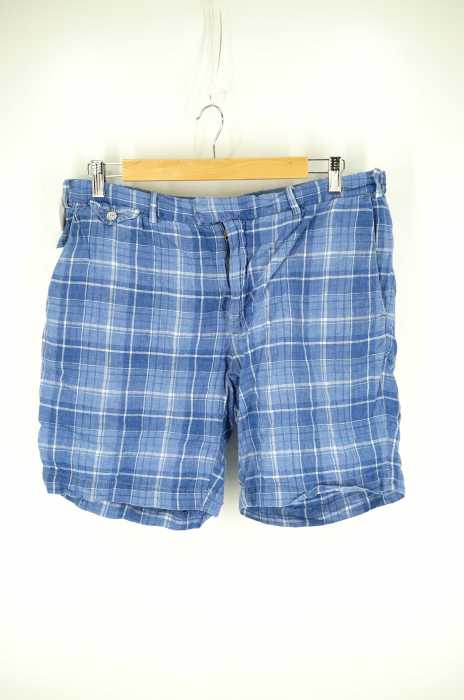 POLO RALPH LAUREN (ポロラルフローレン) INDIA MADRASリネンチェック柄ショーツ メンズ パンツ
