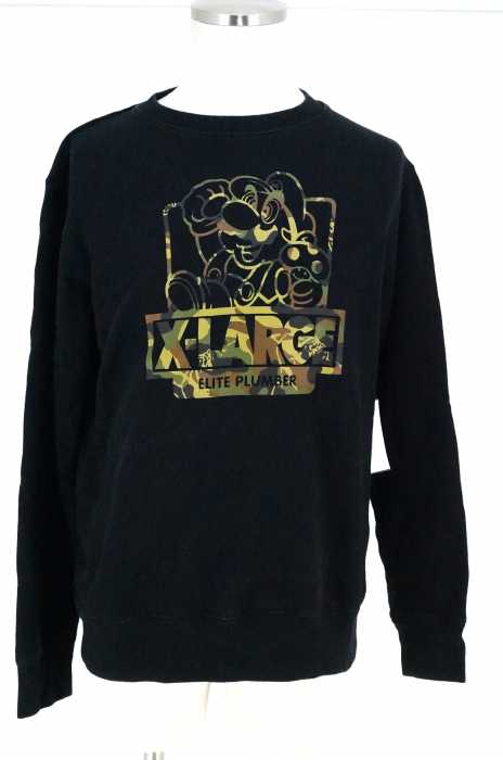X-LARGE （エクストララージ） GORILLA CAMO CREW NECK SWEAT　スウェッ メンズ トップス