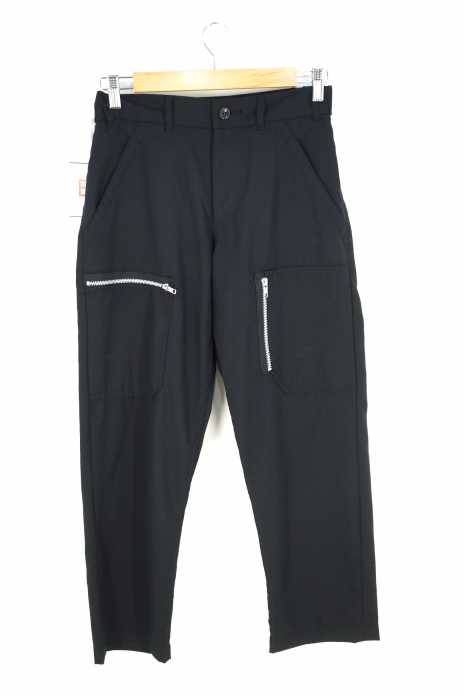 BLACK COMME des GARCONS (ブラックコムデギャルソン) AD2012 ウールパンツ メンズ パンツ