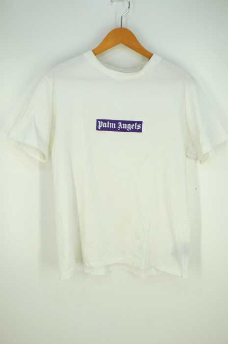 Palm Angels (パームエンジェルス) プリントロゴクルーネックT メンズ トップス