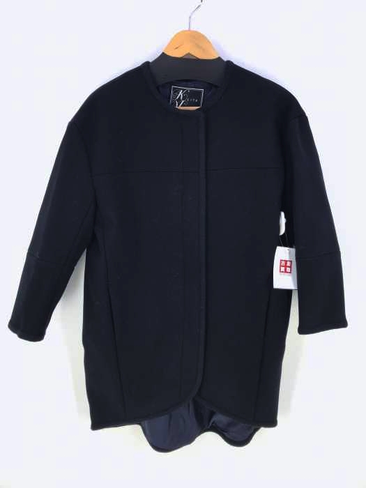 KEITAMARUYAMA（ケイタマルヤマ） ジップアップウールコート レディース アウター