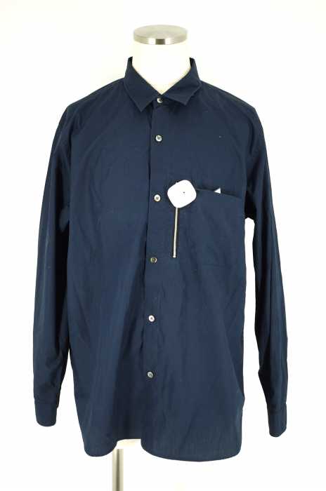 BLACK&BLUE (ブラックアンドブルー) 16SS ルーズフィットジップシャツ メンズ トップス