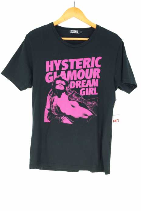 HYSTERIC GLAMOUR （ヒステリックグラマー） クルーネックプリントTシャツ メンズ トップス