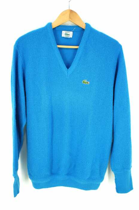 IZOD LACOSTE（アイゾッドラコステ） ロゴ刺繍入りVネックニット メンズ トップス