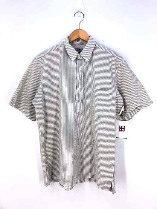Reyn Spooner（レインスプーナー） シアサッカー プルオーバーボタンダウンシャツ メンズ トップス