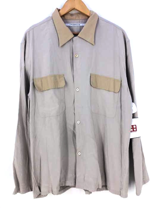 TRISECT2 JOURNAL STANDARD（トライセクトツージャーナルスタンダード） 19SS 開襟レーヨンシャツ メンズ トップス